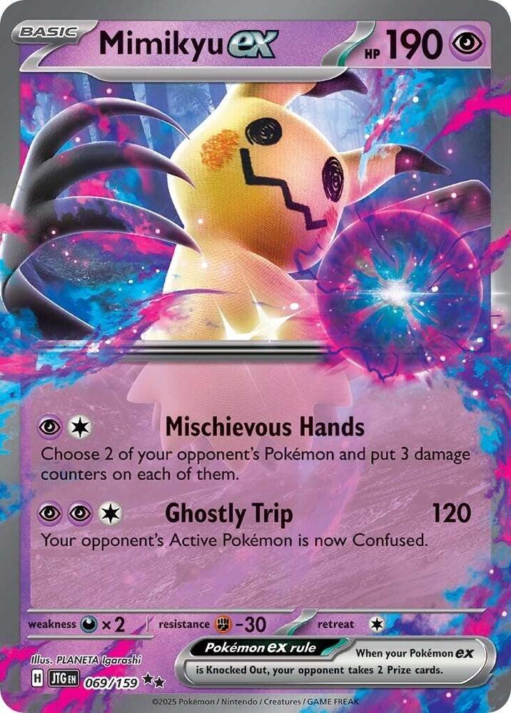 Mimikyu ex 169/159