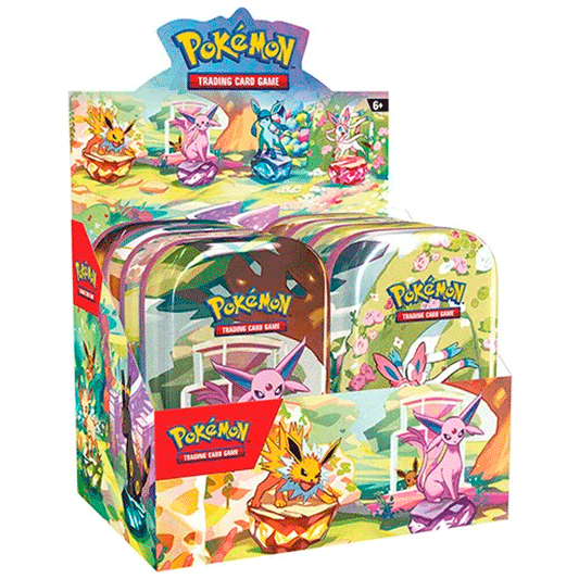Prismatic Evolutions Mini Tin – Español(Al azar)
